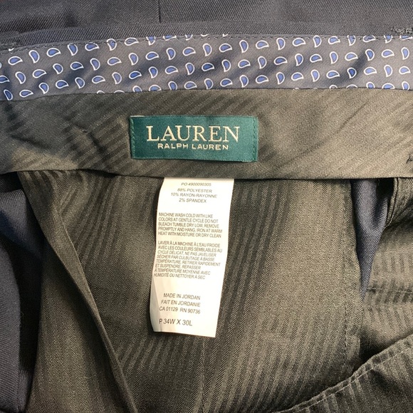 Ralph Lauren Men's Classic-Fit Front Dress Pants - Picture 3 of 4